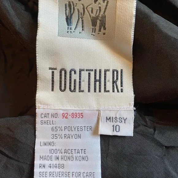 Vintage Together Lace Back Blazer - Picture 8 of 8